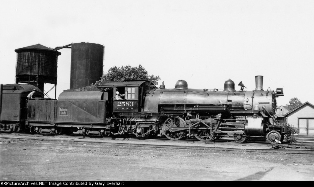 CBQ 4-4-2 #2583 - Chicago, Burlington & Quincy